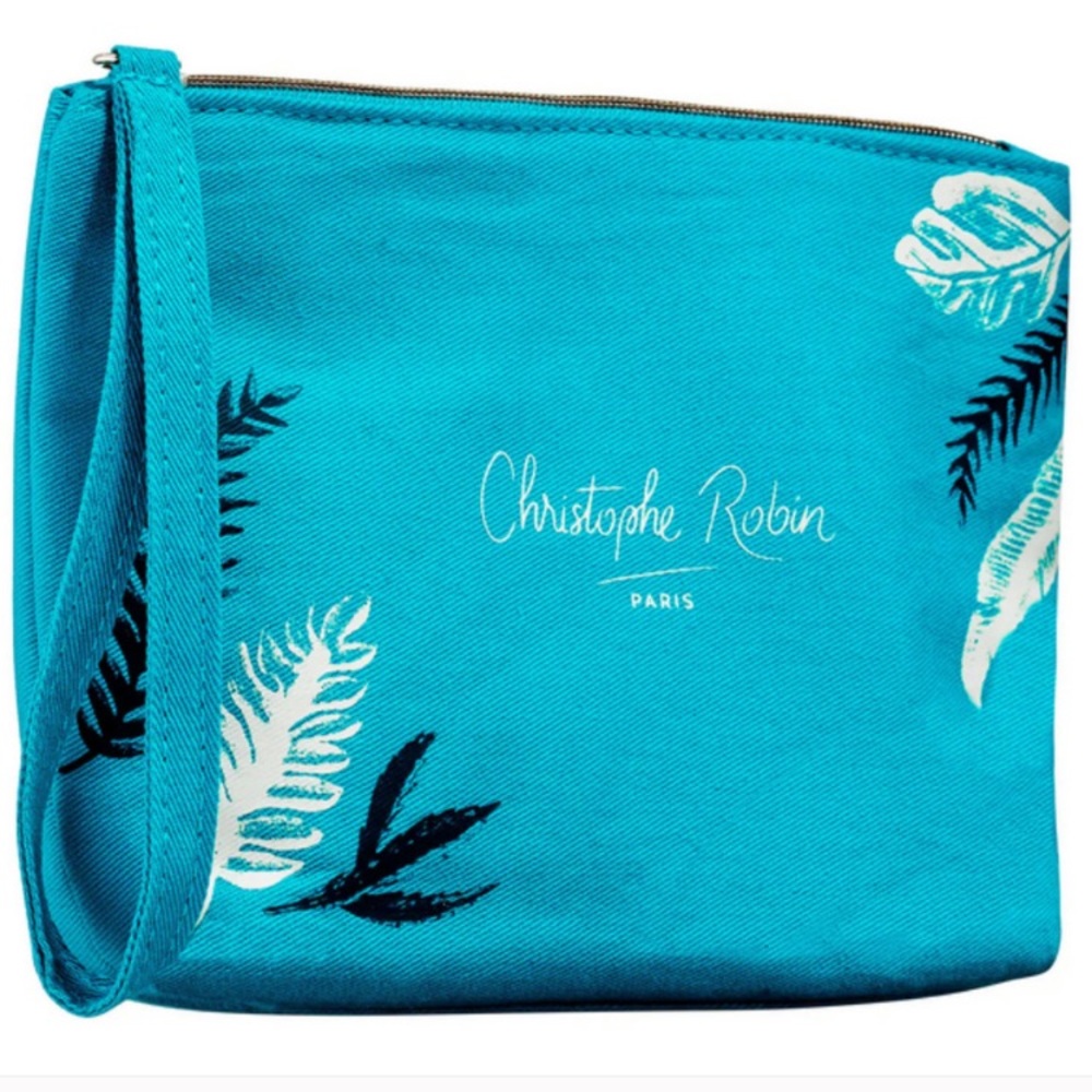 PARIS Christophe Robin Rituel Detox BAG teal cyan